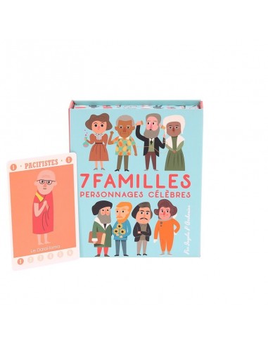 Jeu de 7 familles personnages célèbres par...