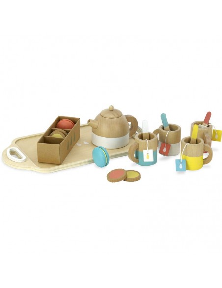 Service à thé 21 pièces en bois - VILAC 2+