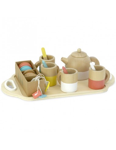 Service à thé 21 pièces en bois - VILAC 2+