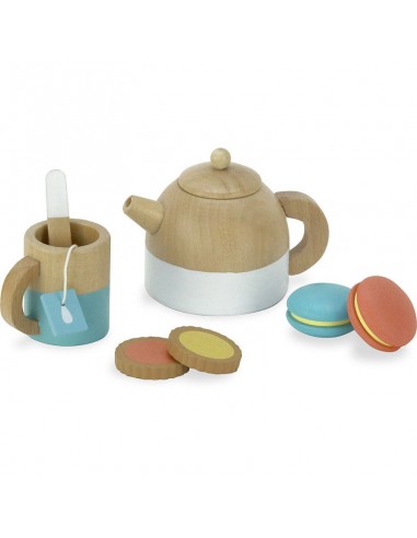 Service à thé 21 pièces en bois - VILAC 2+