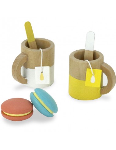 Service à thé 21 pièces en bois - VILAC 2+