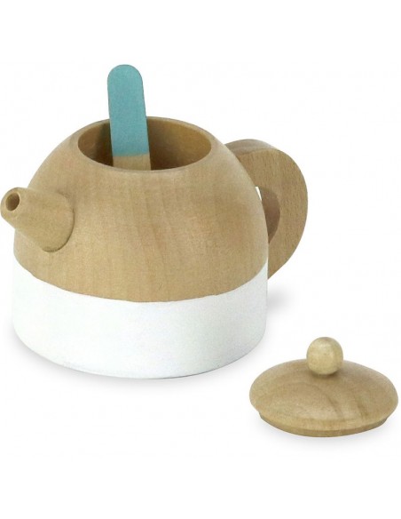 Service à thé 21 pièces en bois - VILAC 2+