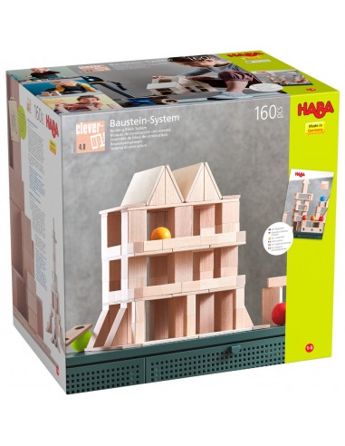 Blocs de construction Clever-Up! 4.0 - 160 pcs - HABA 12M+