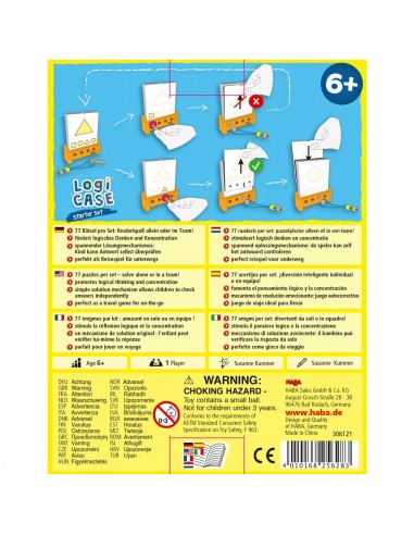 Logic ! CASE : 1 Starter set 6ans + 1 extension...