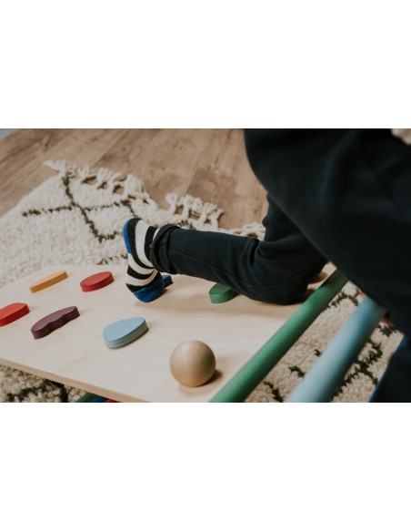 Ensemble Triangle d’escalade Pikler et Mur suédois 2en1 - LEG&GO