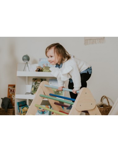 Ensemble Triangle d’escalade Pikler et Mur...