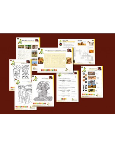 Box Voyageons en jouant ! - Kenya - ENVOYAJEUX...