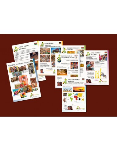 Box Voyageons en jouant ! - Kenya - ENVOYAJEUX...