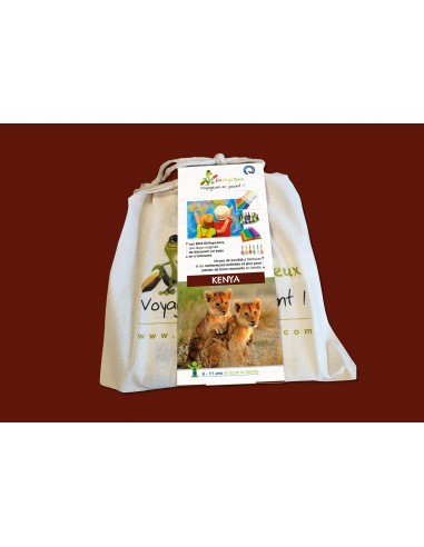 Box Voyageons en jouant ! - Kenya - ENVOYAJEUX...