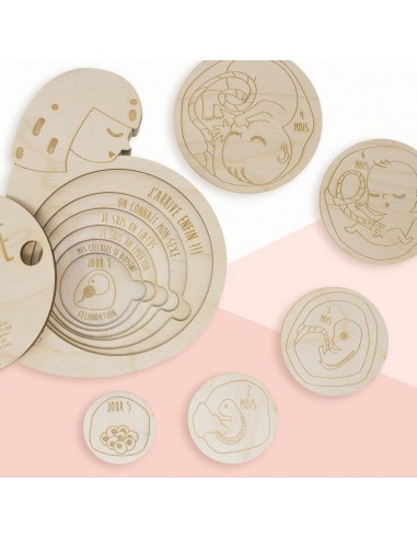 Puzzle 3D 9 mois dans le ventre - CUTCUTCUT...