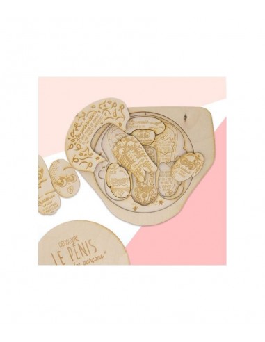 Puzzle 3D pénis - CUTCUTCUT CODET 6+