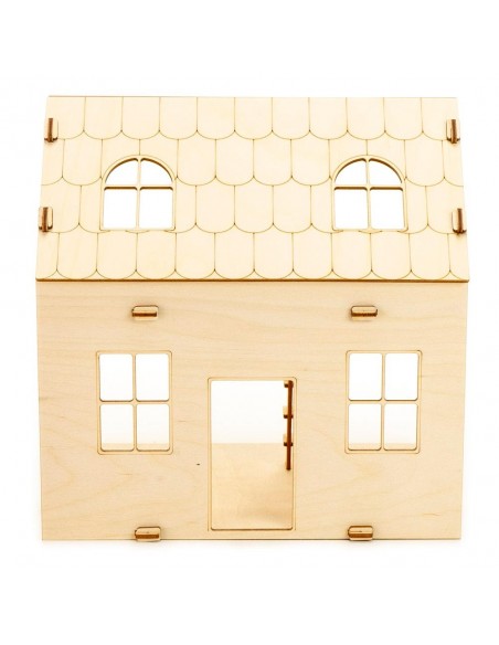 Maison de poupée 3D en bois été - MUNDA MUNDI