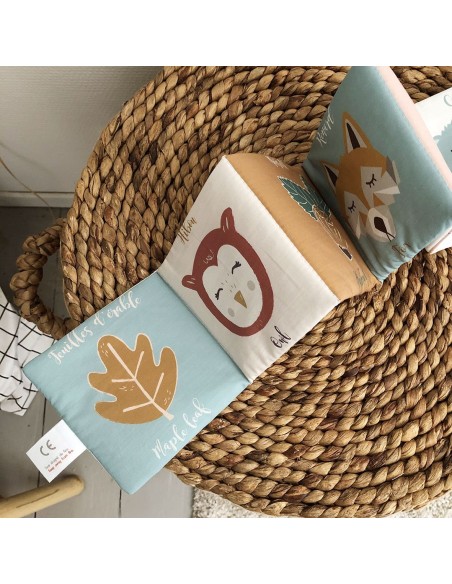 Livre d’éveil Animaux de la forêt avec bruitages - CAROTTE & Cie 0+