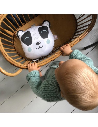 Mini Coussin musical Panda - CAROTTE & CIE 0+