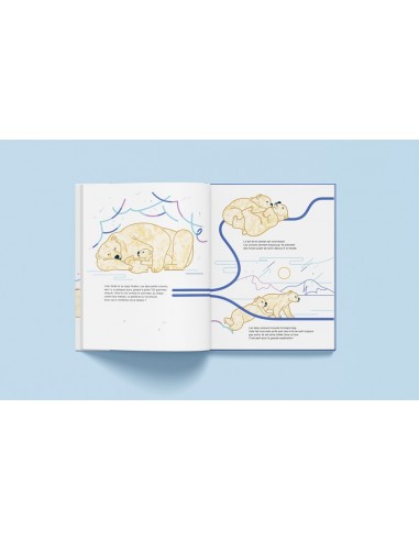 Suis du doigt l'ours polaire - LA CABANE BLEUE...