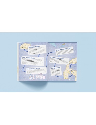 Suis du doigt l'ours polaire - LA CABANE BLEUE...