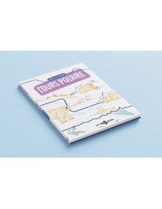 Suis du doigt l'ours polaire - LA CABANE BLEUE éditions 2