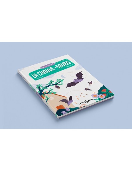 Suis du doigt la chauve-souris - LA CABANE BLEUE éditions