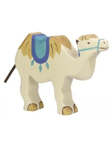 Chameau avec selle - animaux de la jungle - figurine en bois HOLZTIGER