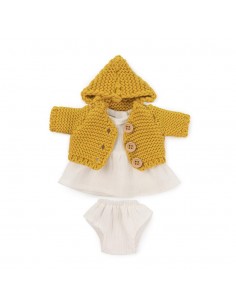 Ensemble Sea jaune pour poupée de 21cm - MINILAND 3+