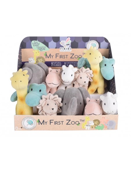 Mon premier animal du zoo en coton bio - TIKIRI 0+