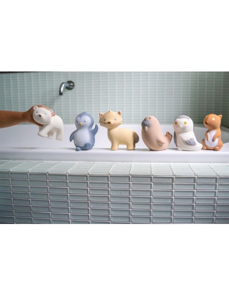 Mon premier animal arctique en caoutchouc naturel - TIKIRI 0+