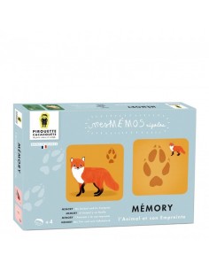 Mes mémos rigolos - animaux et empreintes - PIROUETTE...