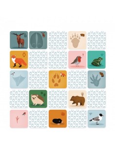 Mes mémos rigolos - animaux et empreintes - PIROUETTE... 2