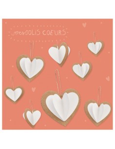 Kit créatif Mes Jolis Cœurs  - PIROUETTE CACAHOUETE 4+ 2