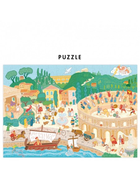 Mon puzzle à remonter le temps - Antiquités - PIROUETTE CACAHOUETE 6+