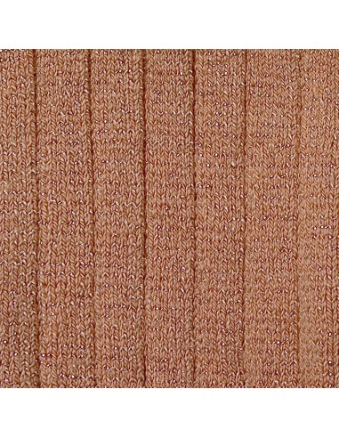 Chaussettes enfant et adulte à côtes brillantes...