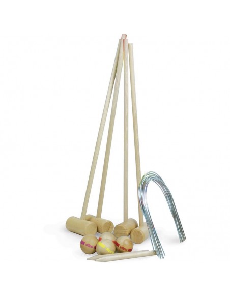 Croquet junior 4 joueurs en bois - VILAC 4+