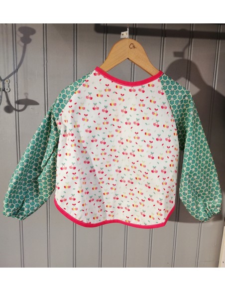 Bavoir tablier enduit - CREAMOMS