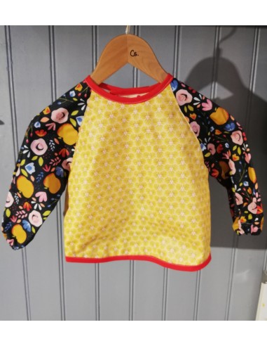 Bavoir tablier enduit - CREAMOMS