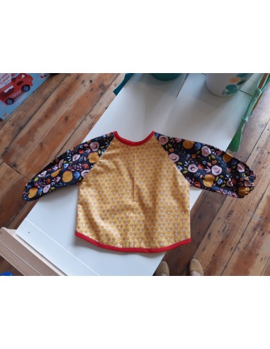 Bavoir tablier enduit - CREAMOMS