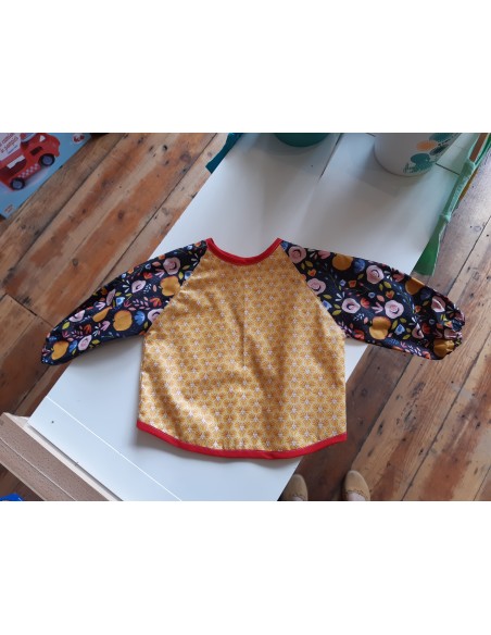 Bavoir tablier enduit - CREAMOMS