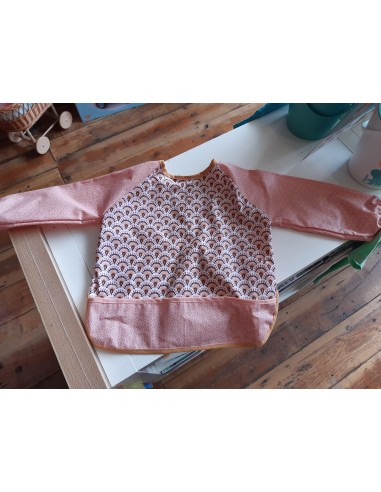 Bavoir tablier enduit - CREAMOMS