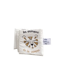 Livre d’éveil Animaux de la Savane avec bruitages -...