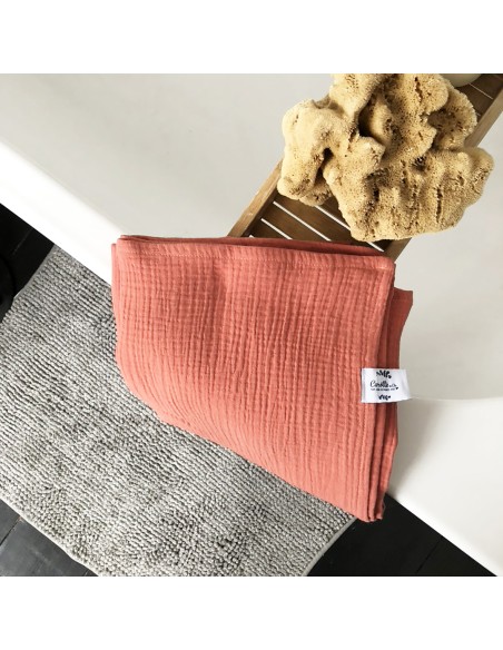 Maxi lange uni marsala - CAROTTE & CIE