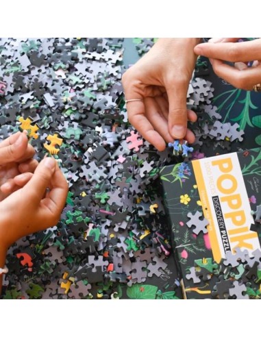 Puzzle éducatif 1000 pièces BOTANIQUE - POPPIK 10+