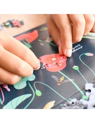 Puzzle éducatif 1000 pièces BOTANIQUE - POPPIK 10+