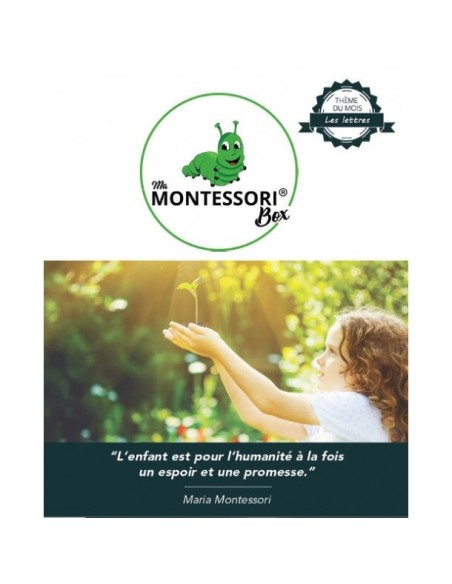 Lettres Rugueuses cursives Montessori - MaMontessoriBox 4+