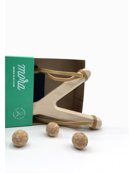 Fronde en bois - lance-pierre MORA PLAY 12+