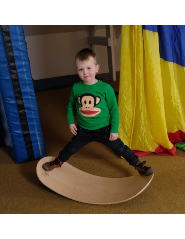 Planche d'équilibre Moon en bois (sans feutre)...