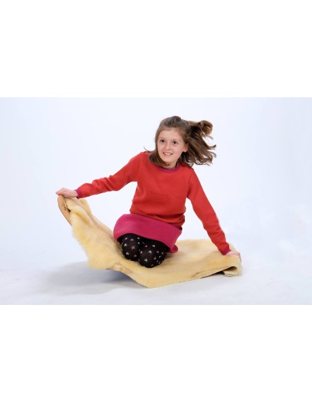 Planche d'équilibre Classique en bois avec feutrage et bord organique - WE ROCK!