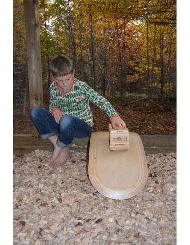 Planche d'équilibre Moon en bois (sans feutre)...
