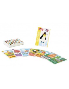 coffret 3 jeux de cartes : 54 cartes - 7 famille - memo -... 2