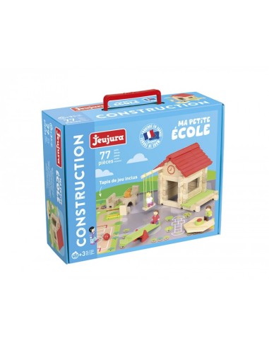 Ma petite école en bois - 77 pcs - JEUJURA 3+