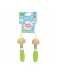 Cordes à sauter bi-verte en bois - VILAC 5+