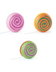 Yoyo spirale bicolore en bois - VILAC 5+
